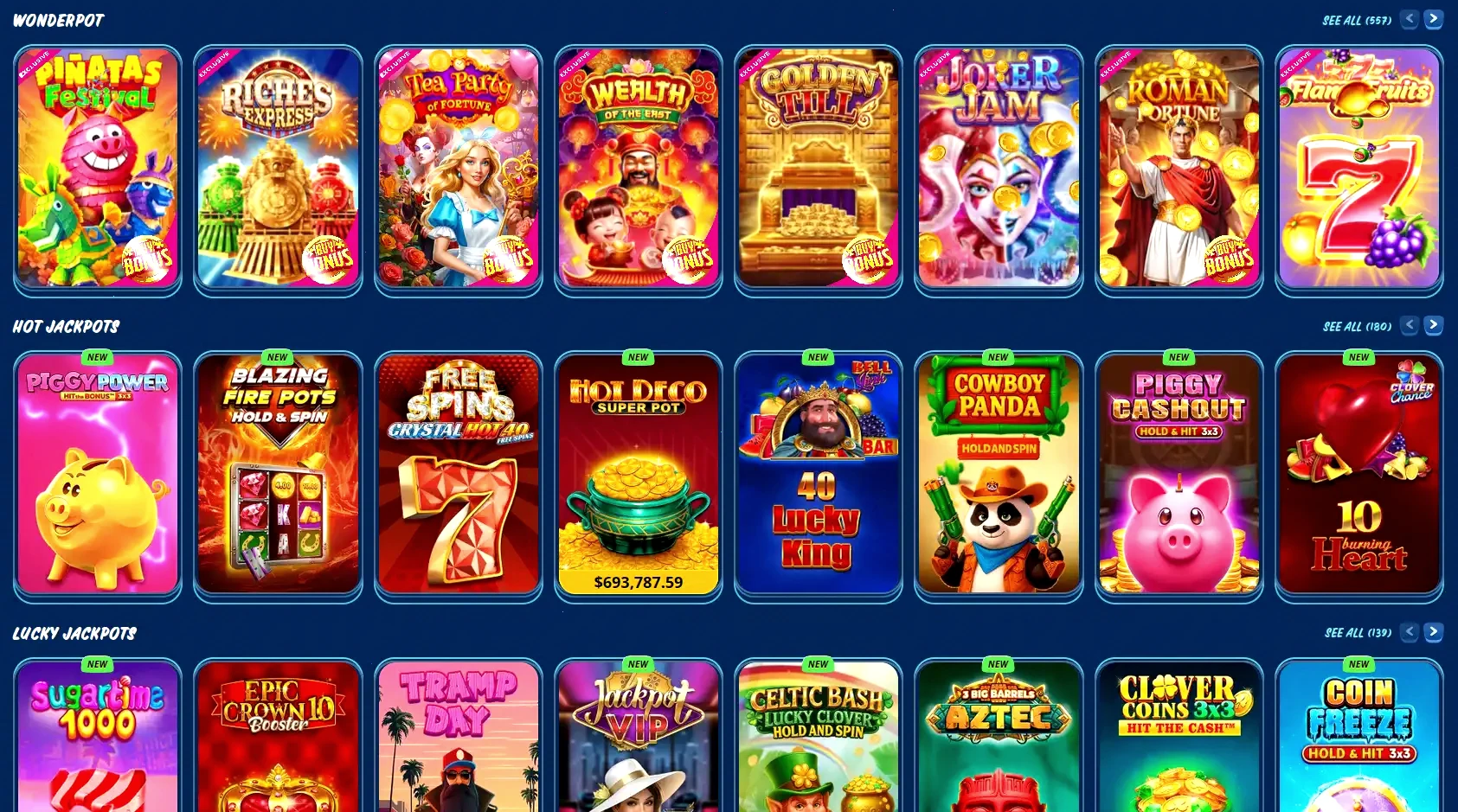 Vantaggi del casinò online Cazimbo con bonus e giochi live